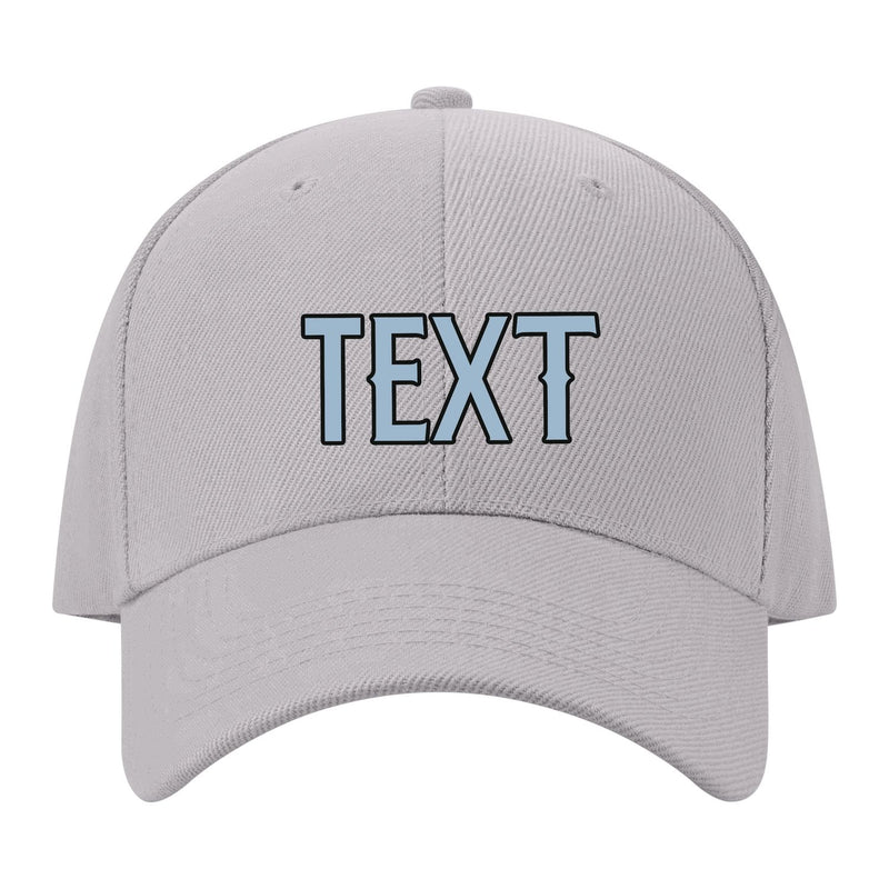 Custom Gray Dark Grey Hat 07B21708