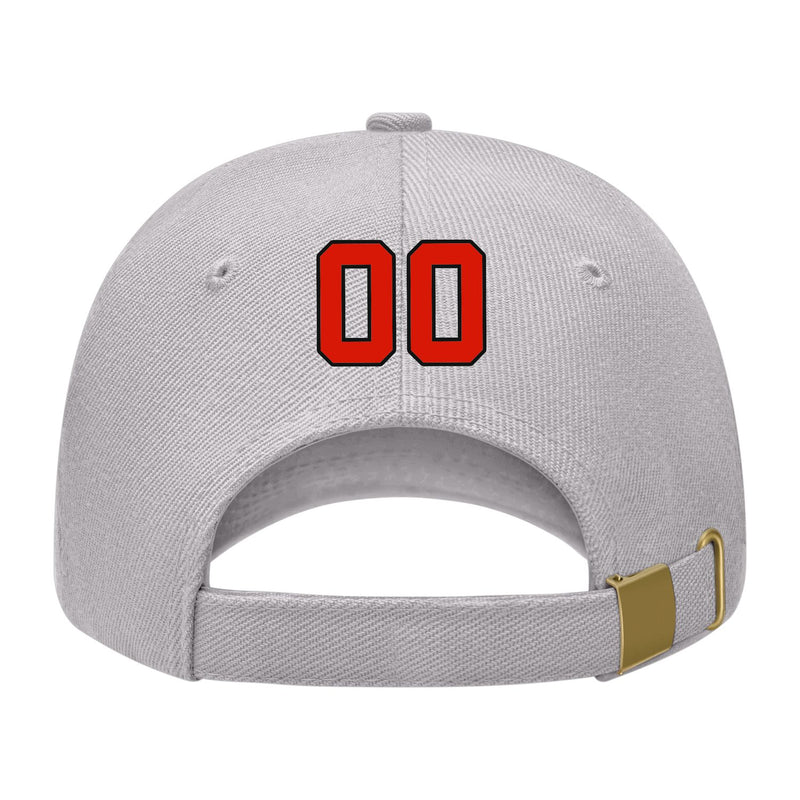 Custom Gray Lavender Gray Hat 07B21712