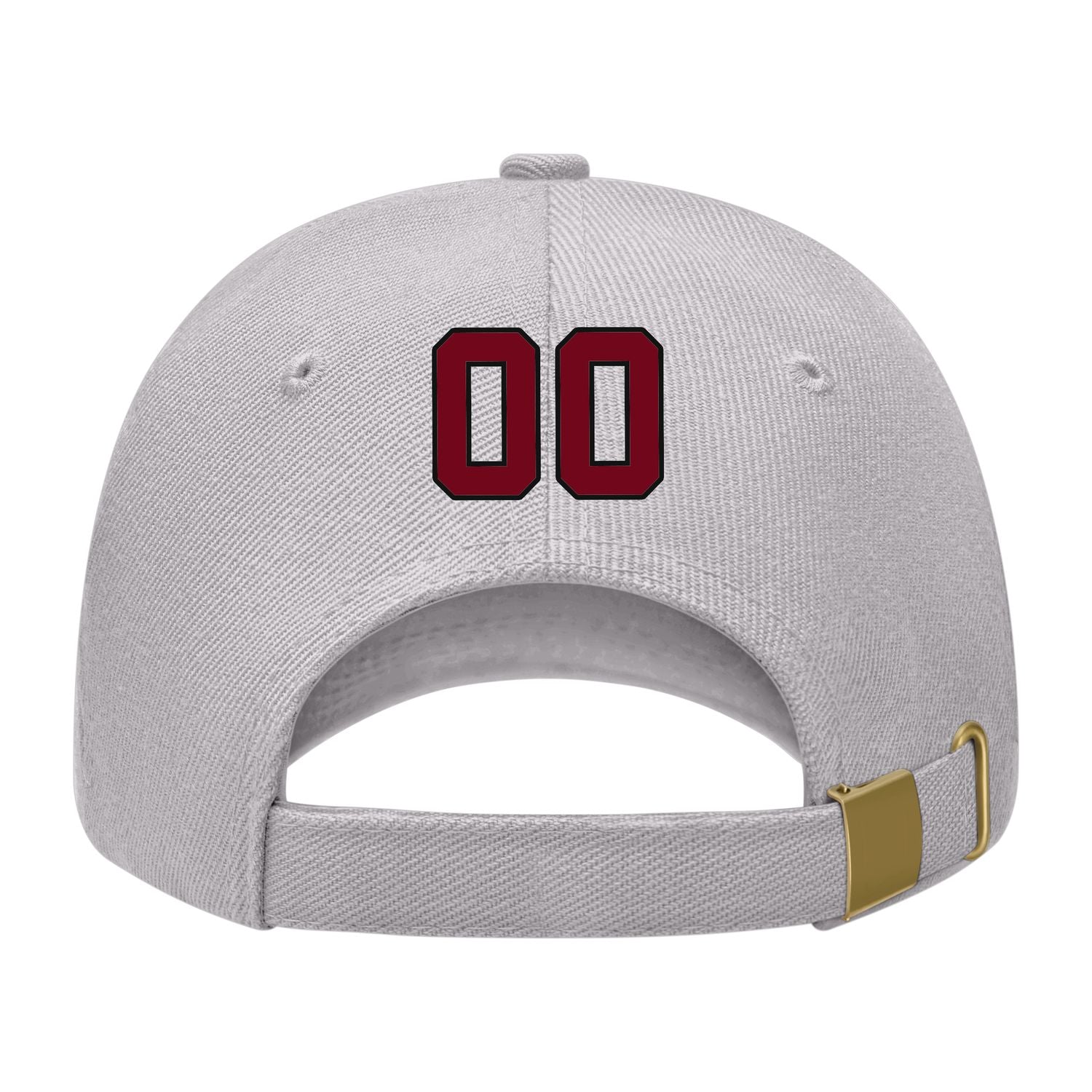 Custom Gray Khaki Hat 07B21715