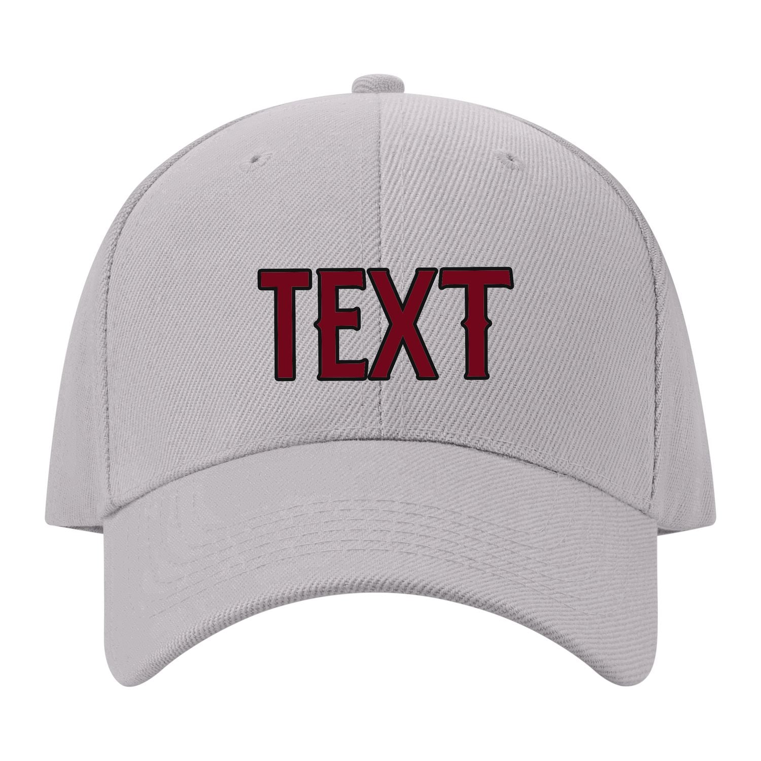 Custom Gray Khaki Hat 07B21715