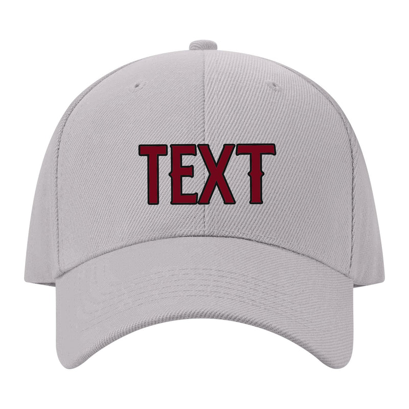 Custom Gray Khaki Hat 07B21715