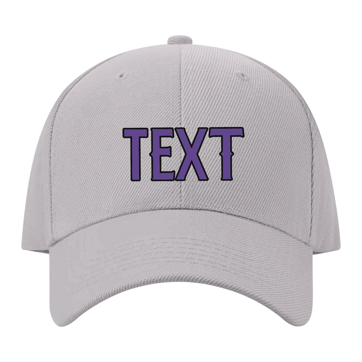 Custom Gray Yellow Hat 07B21723