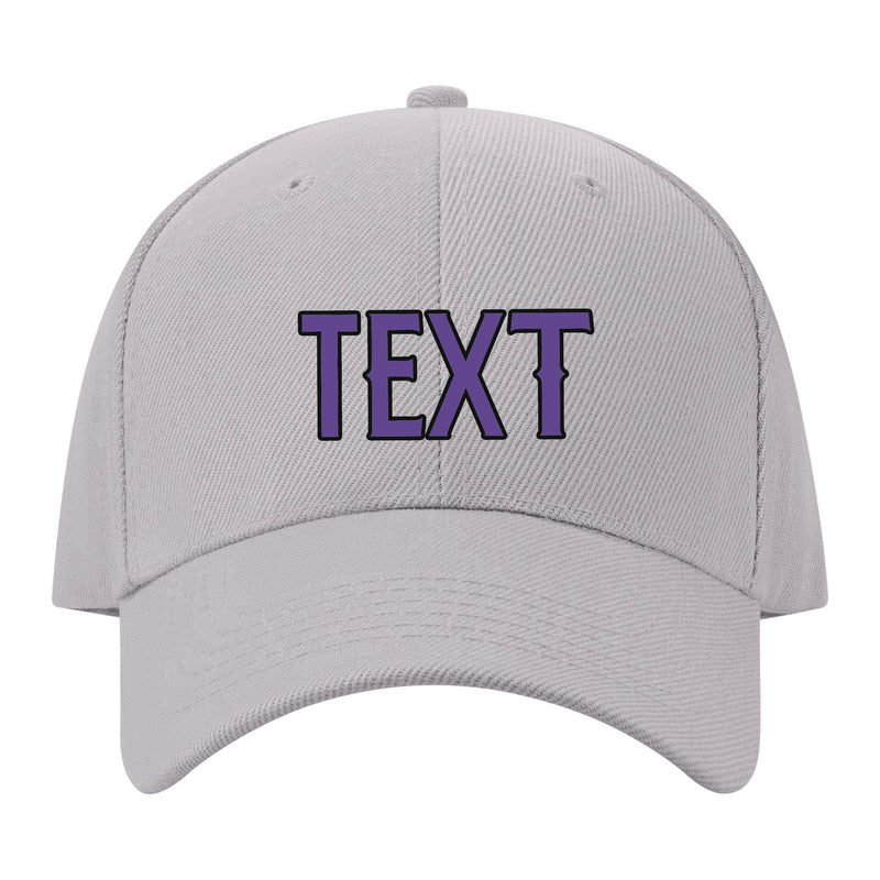Custom Gray Yellow Hat 07B21723