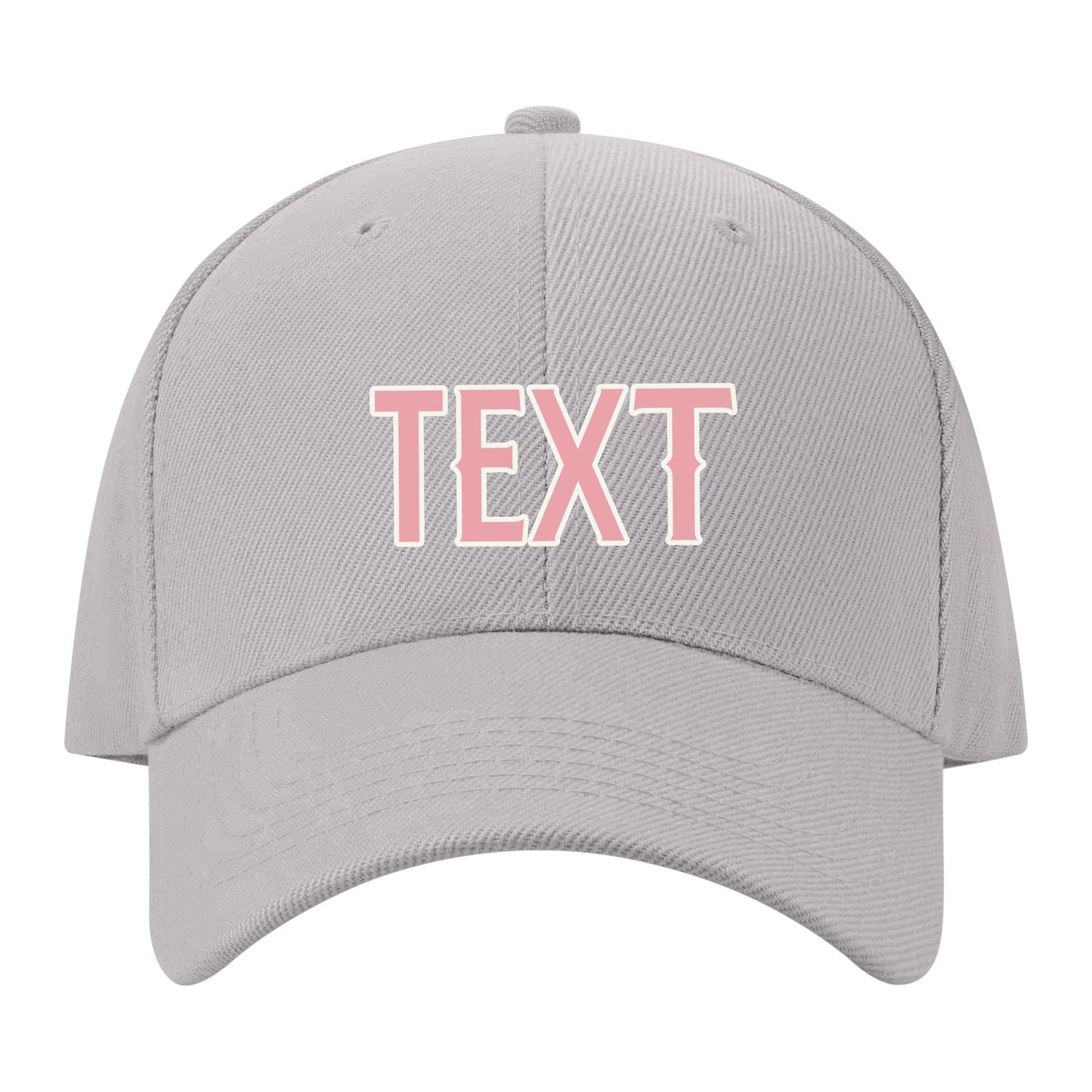 Custom Gray Light Emerald Green Hat 07B21821