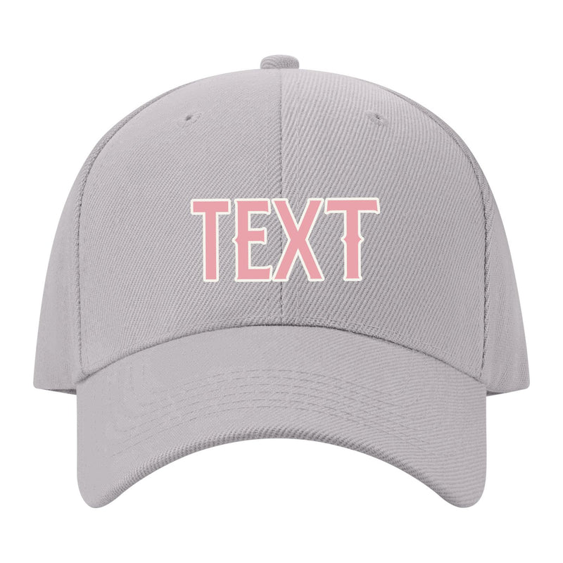 Custom Gray Light Emerald Green Hat 07B21821