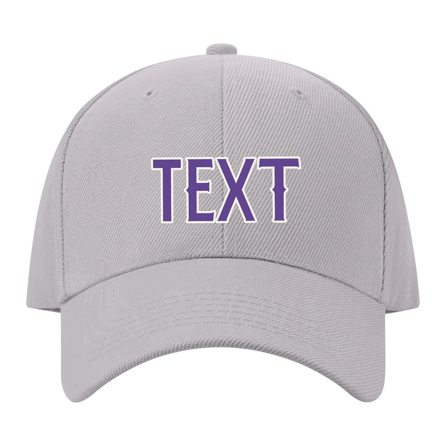 Custom Gray Yellow Hat 07B21823