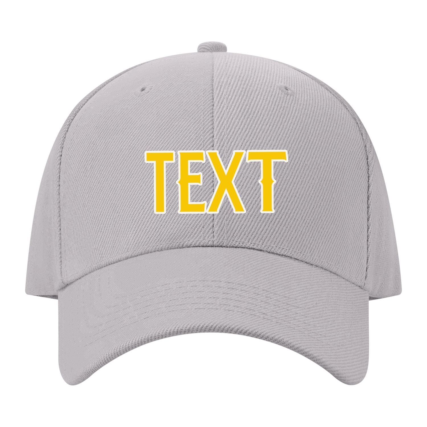Custom Gray Peach Powder Hat 07B21830