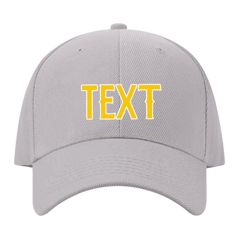 Custom Gray Peach Powder Hat 07B21830