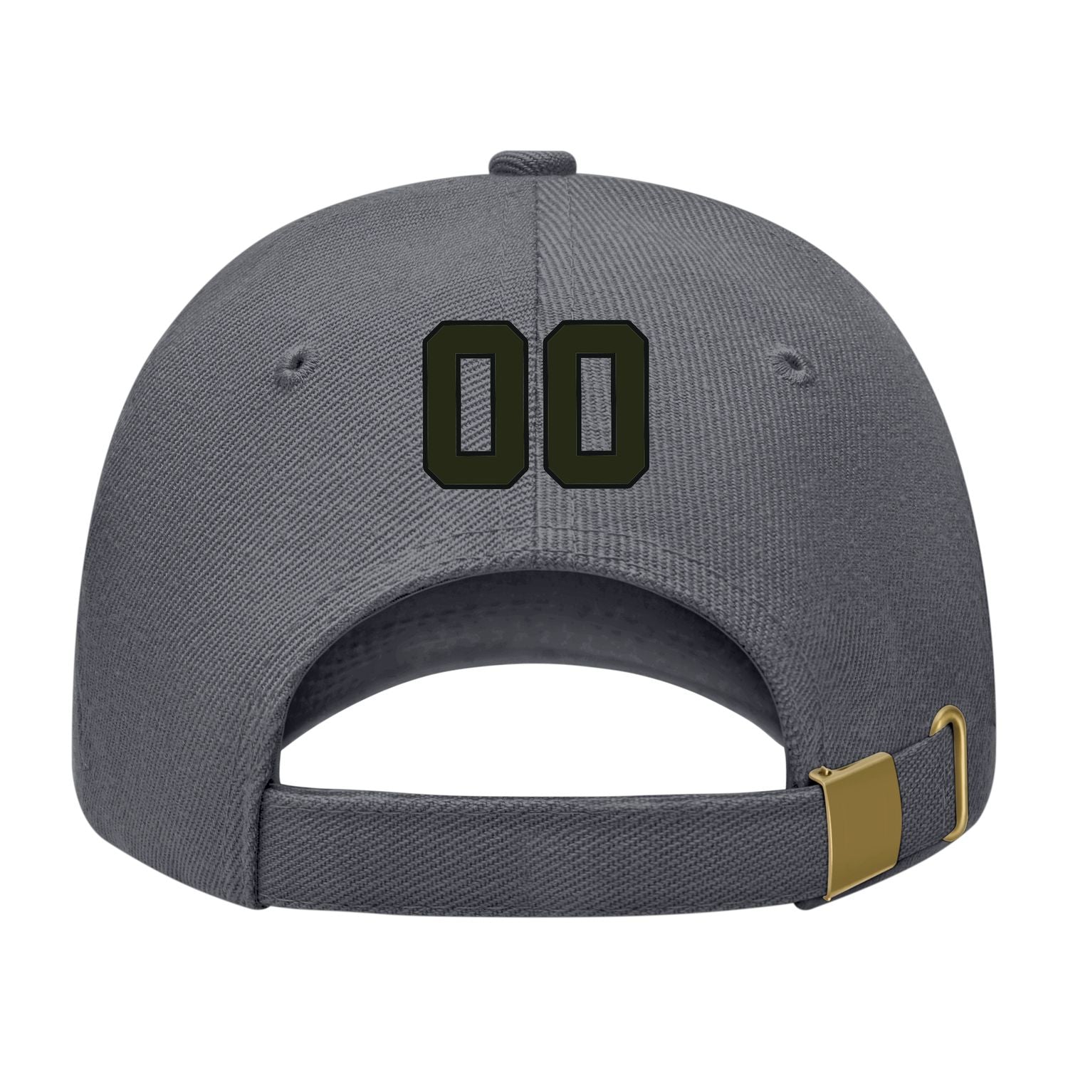 Custom Dark Grey White Hat 08B21702