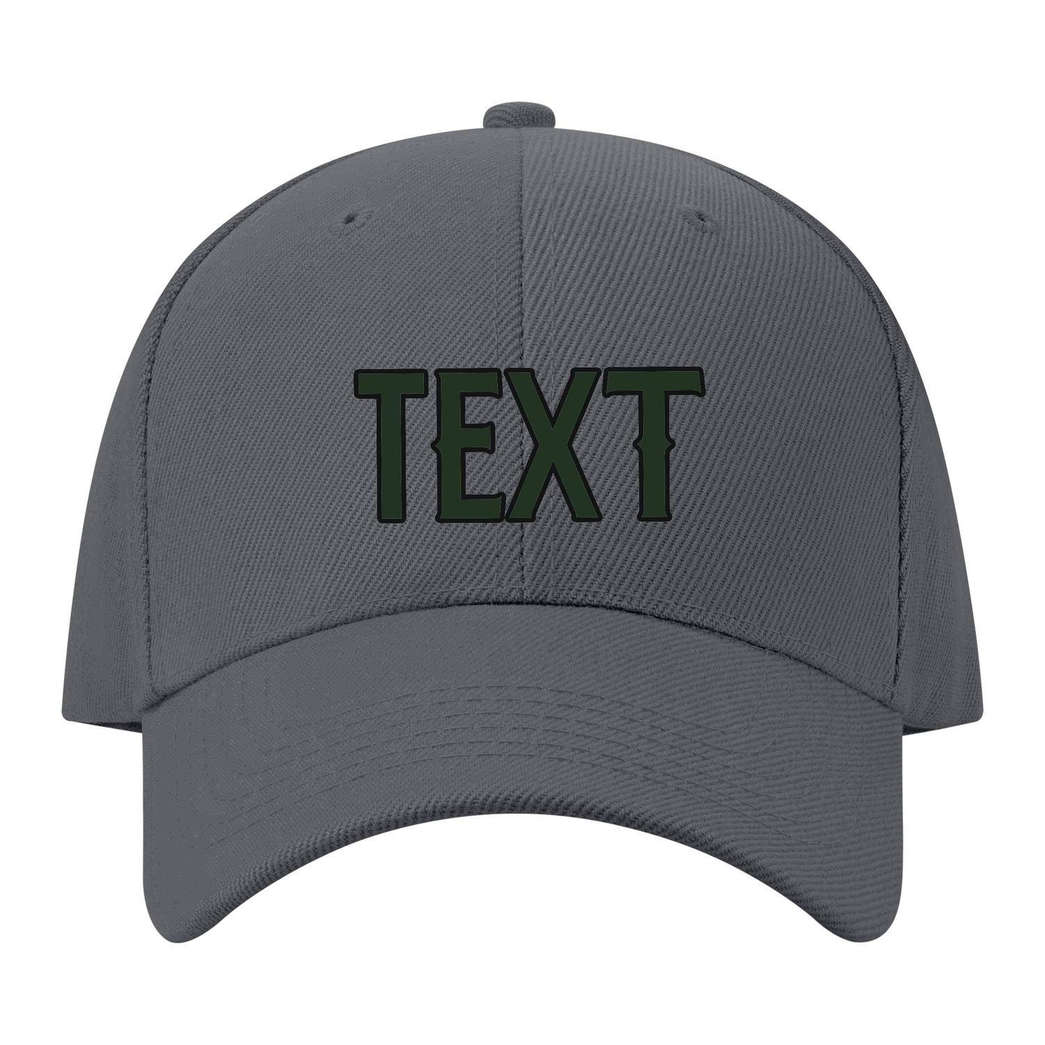 Custom Dark Grey Red Hat 08B21706