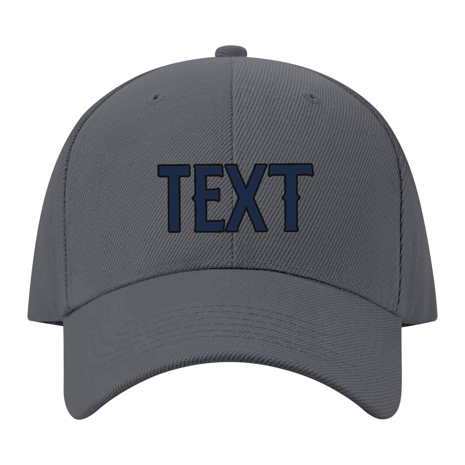 Custom Dark Grey Pink Hat 08B21710