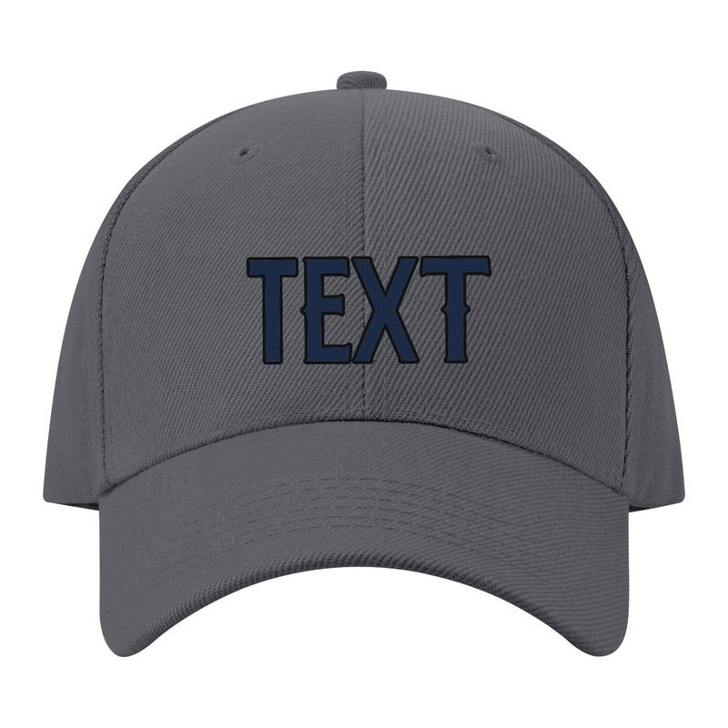 Custom Dark Grey Pink Hat 08B21710