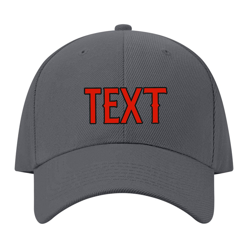Custom Dark Grey Lavender Gray Hat 08B21712