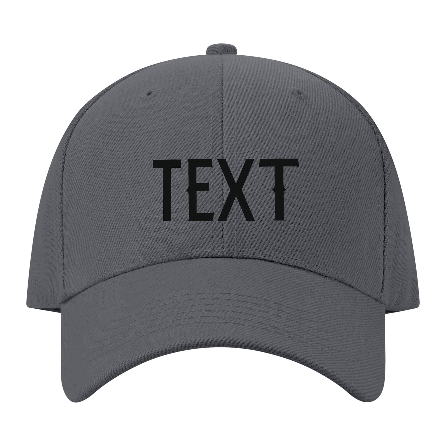 Custom Dark Grey Mocha Hat 08B21717
