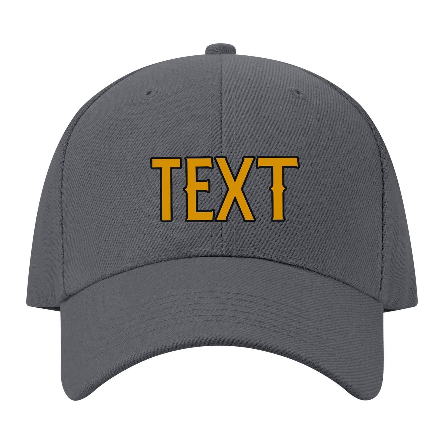 Custom Dark Grey Sky Blue Hat 08B21719