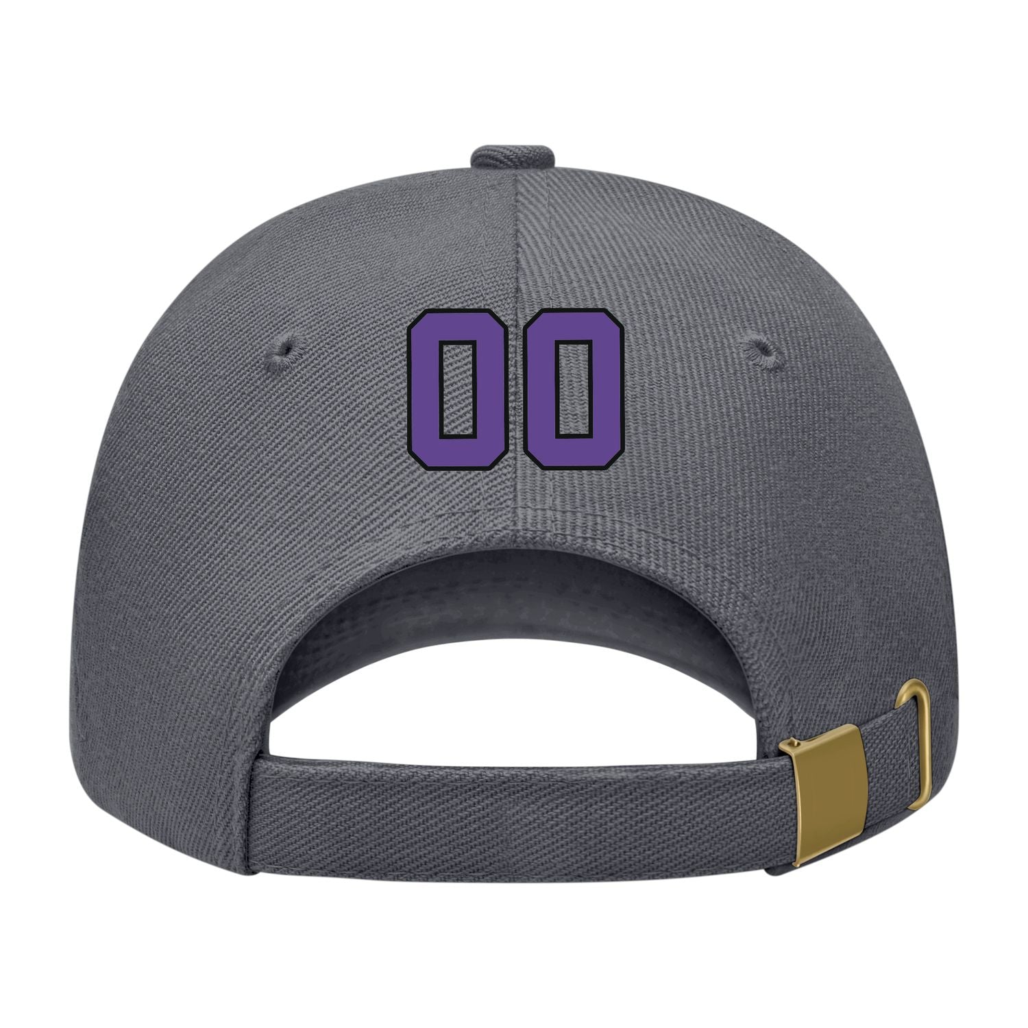 Custom Dark Grey Yellow Hat 08B21723