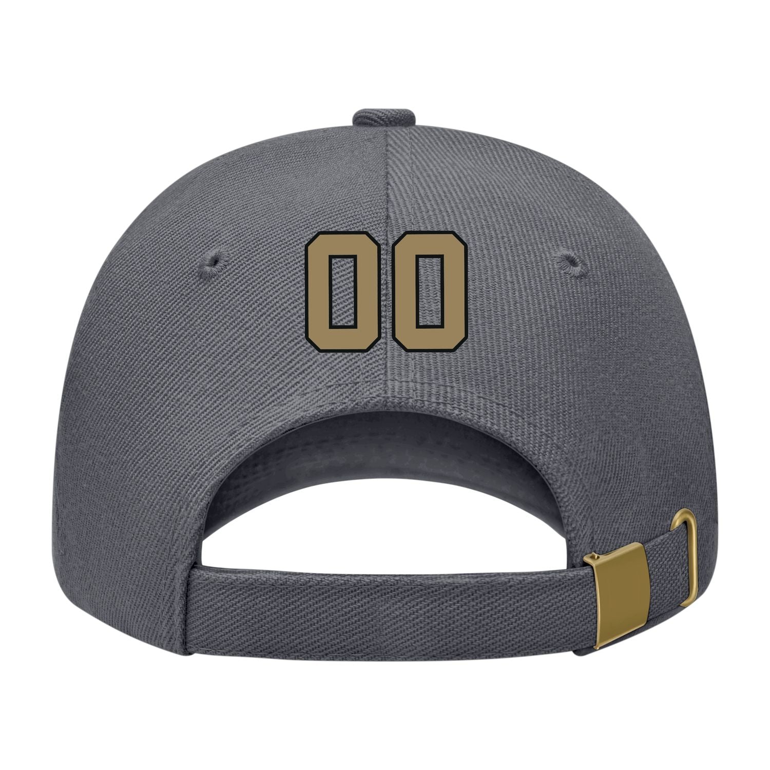 Custom Dark Grey Goldenrod Hat 08B21725