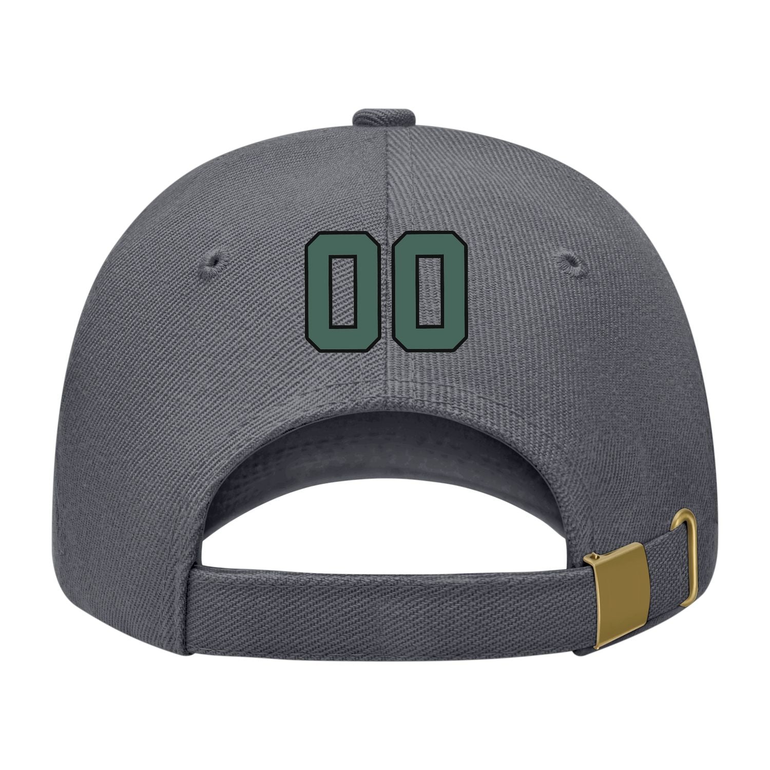 Custom Dark Grey Slate Gray Hat 08B21727