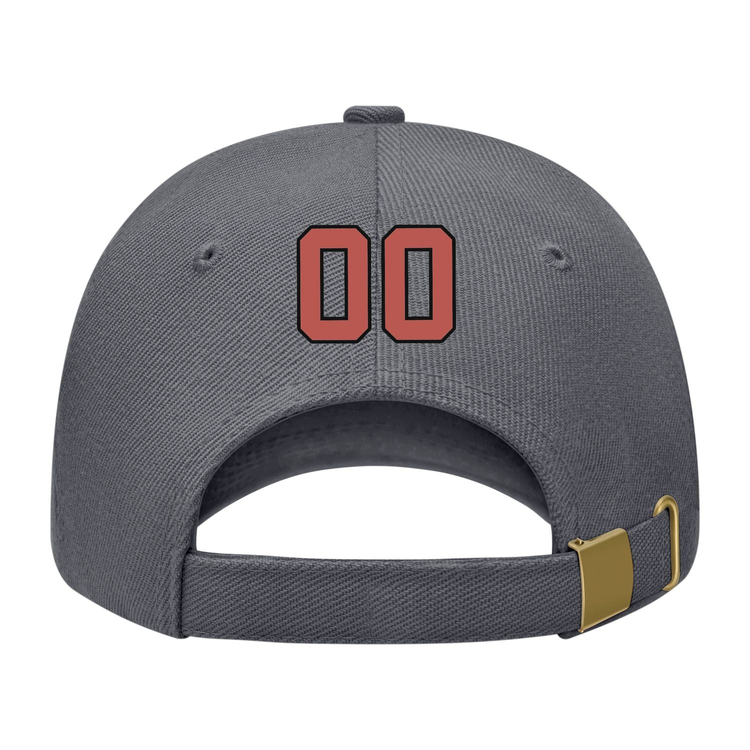 Custom Dark Grey Emerald Green Hat 08B21729