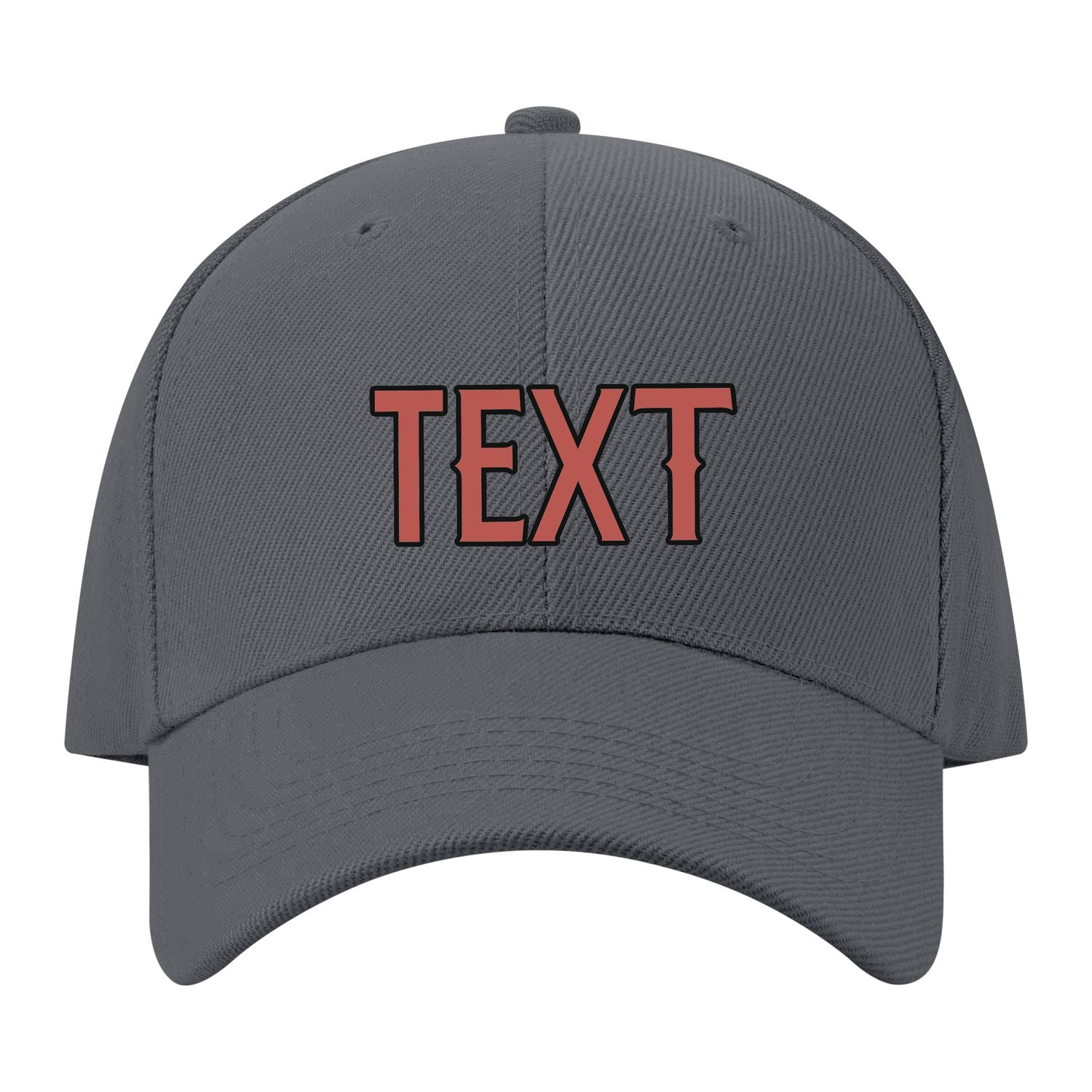 Custom Dark Grey Emerald Green Hat 08B21729