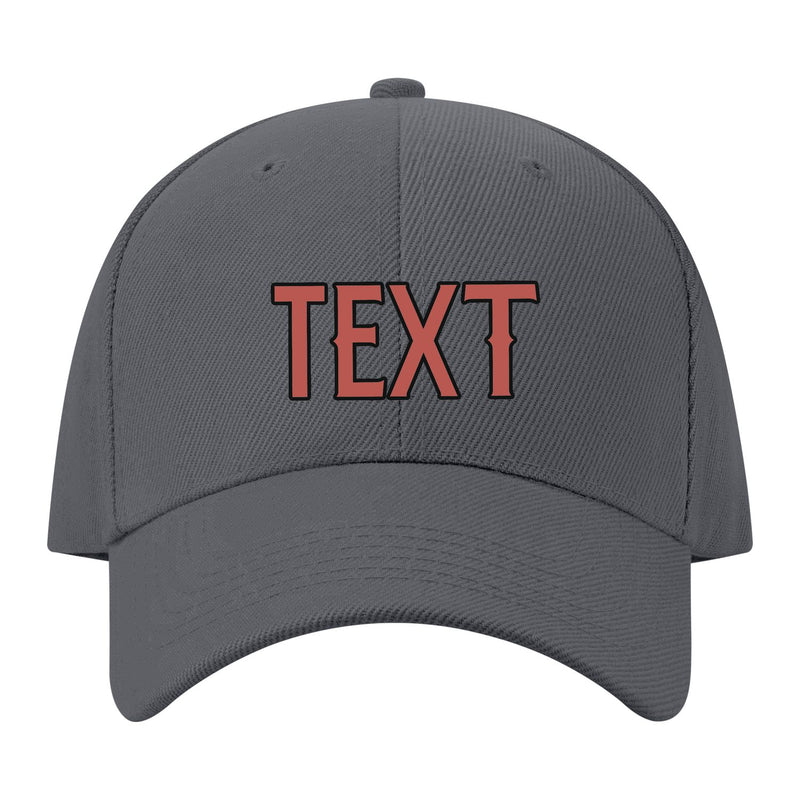 Custom Dark Grey Emerald Green Hat 08B21729