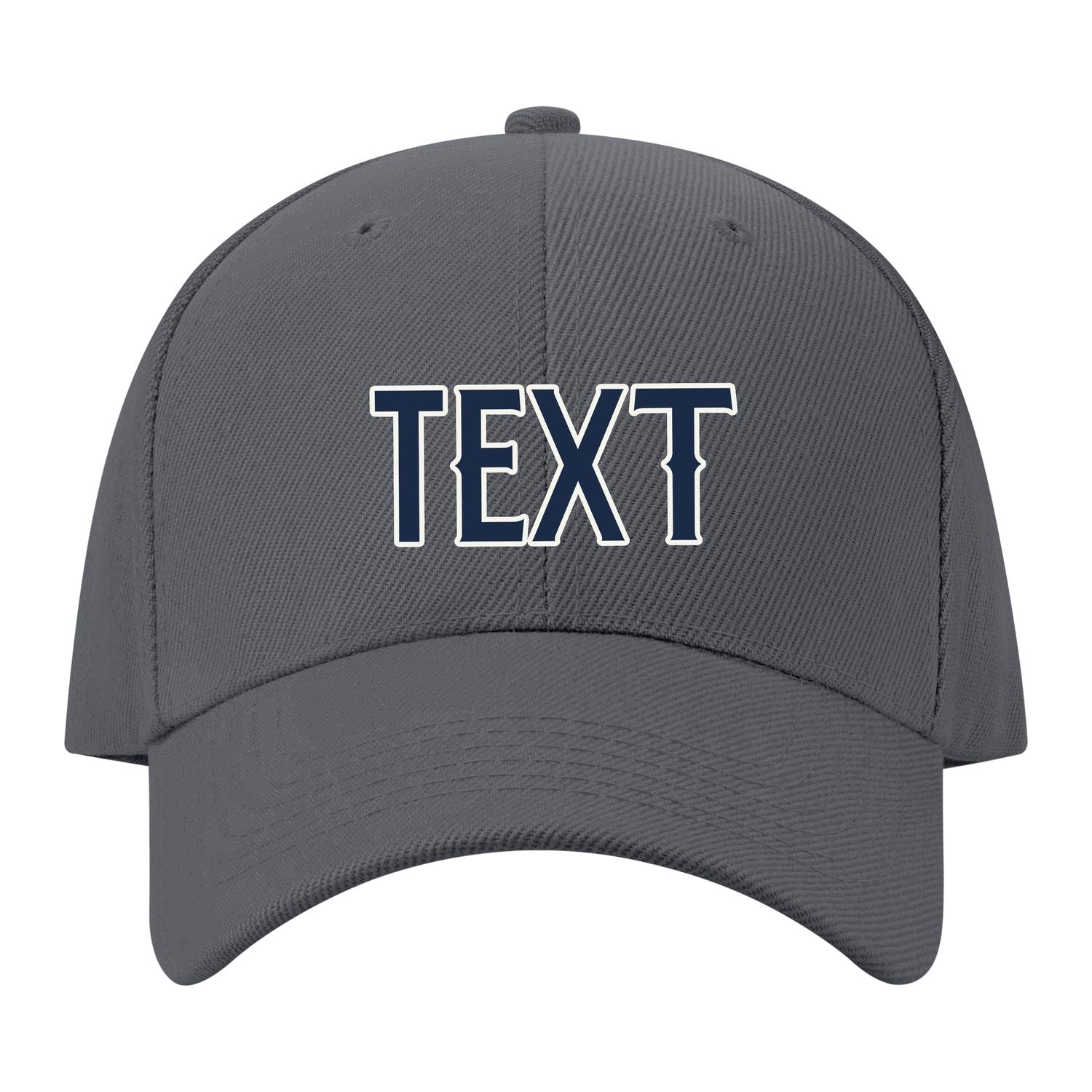 Custom Dark Grey Pink Hat 08B21810