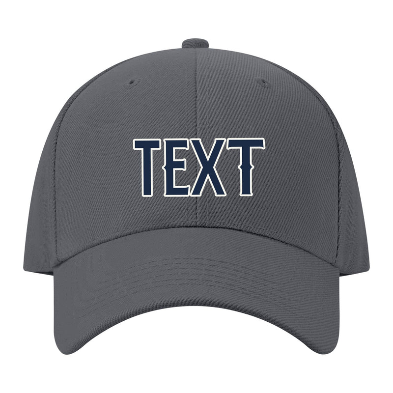 Custom Dark Grey Pink Hat 08B21810