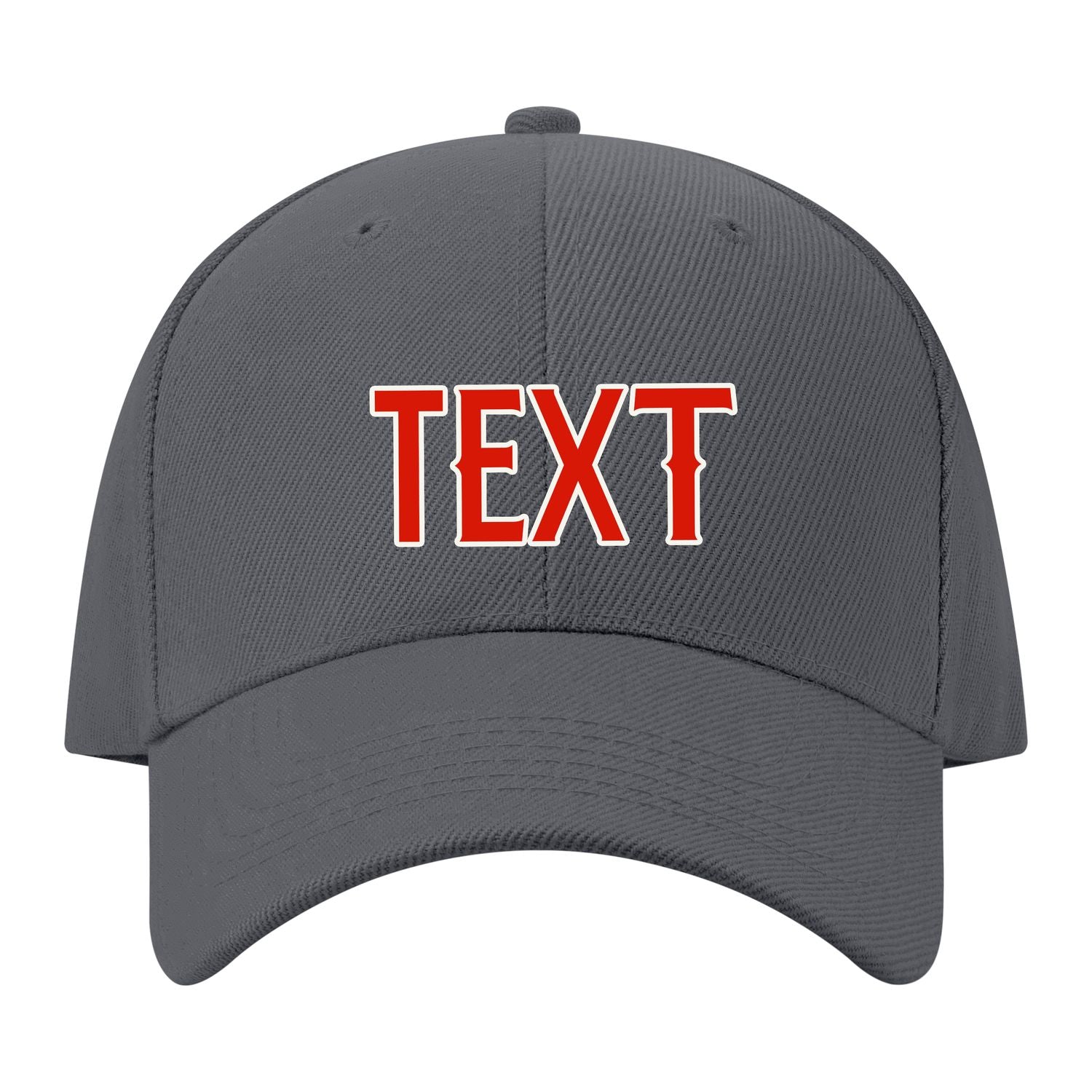 Custom Dark Grey Lavender Gray Hat 08B21812