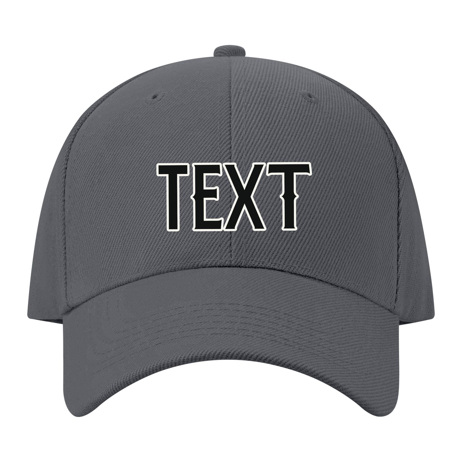Custom Dark Grey Mocha Hat 08B21817