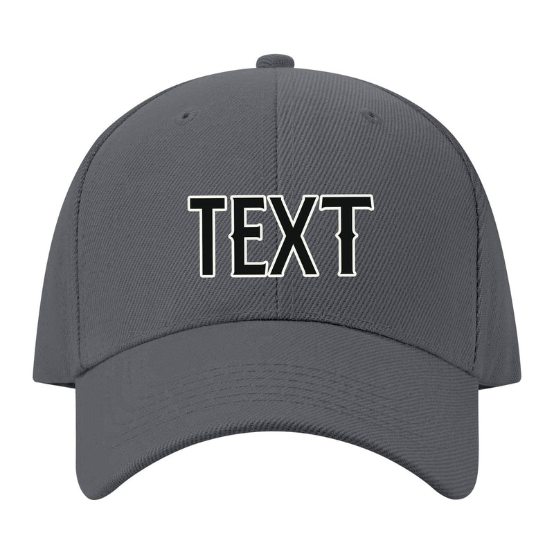 Custom Dark Grey Mocha Hat 08B21817