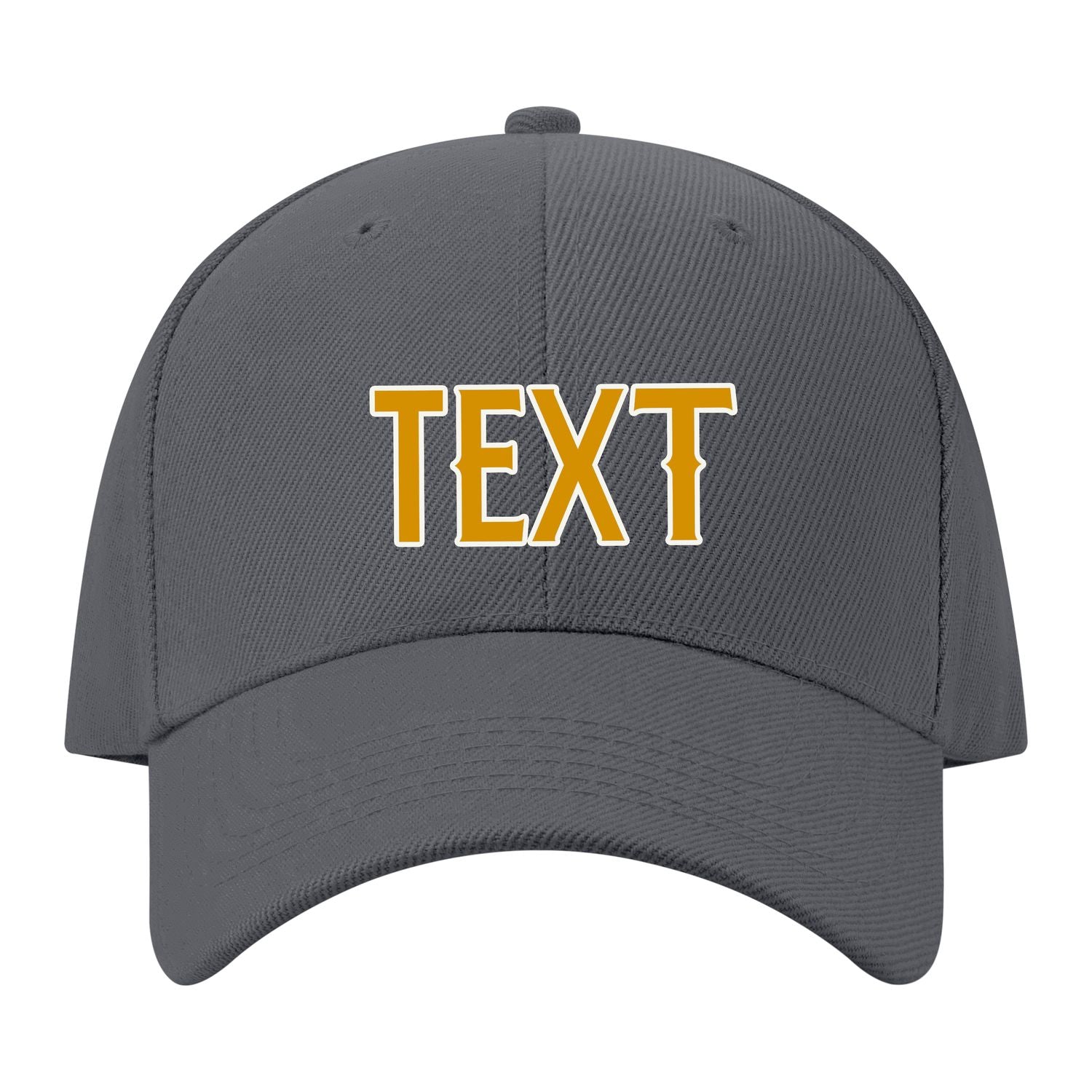 Custom Dark Grey Sky Blue Hat 08B21819