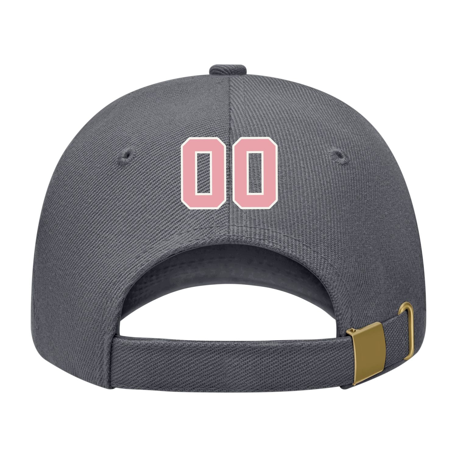Custom Dark Grey Light Emerald Green Hat 08B21821
