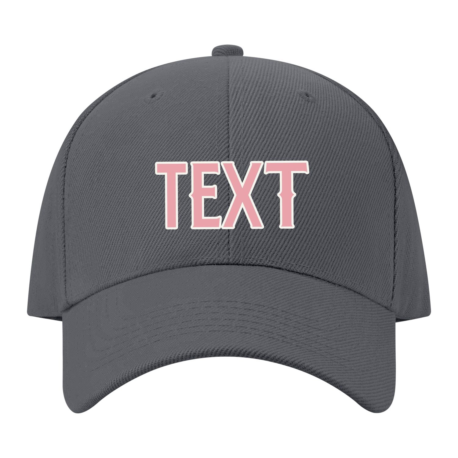 Custom Dark Grey Light Emerald Green Hat 08B21821