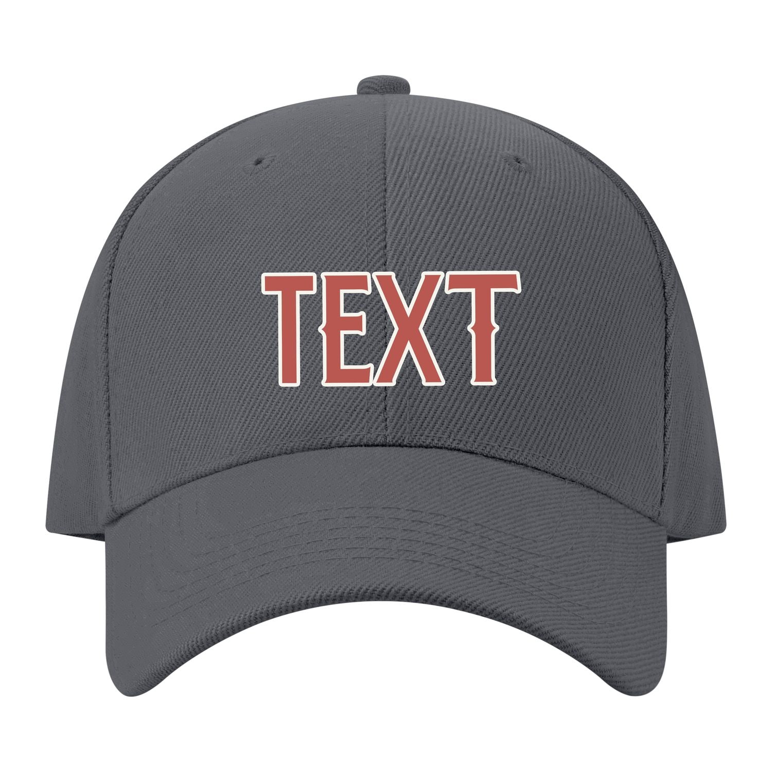 Custom Dark Grey Emerald Green Hat 08B21829
