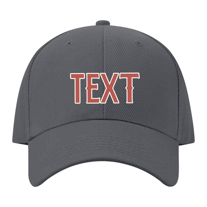 Custom Dark Grey Emerald Green Hat 08B21829