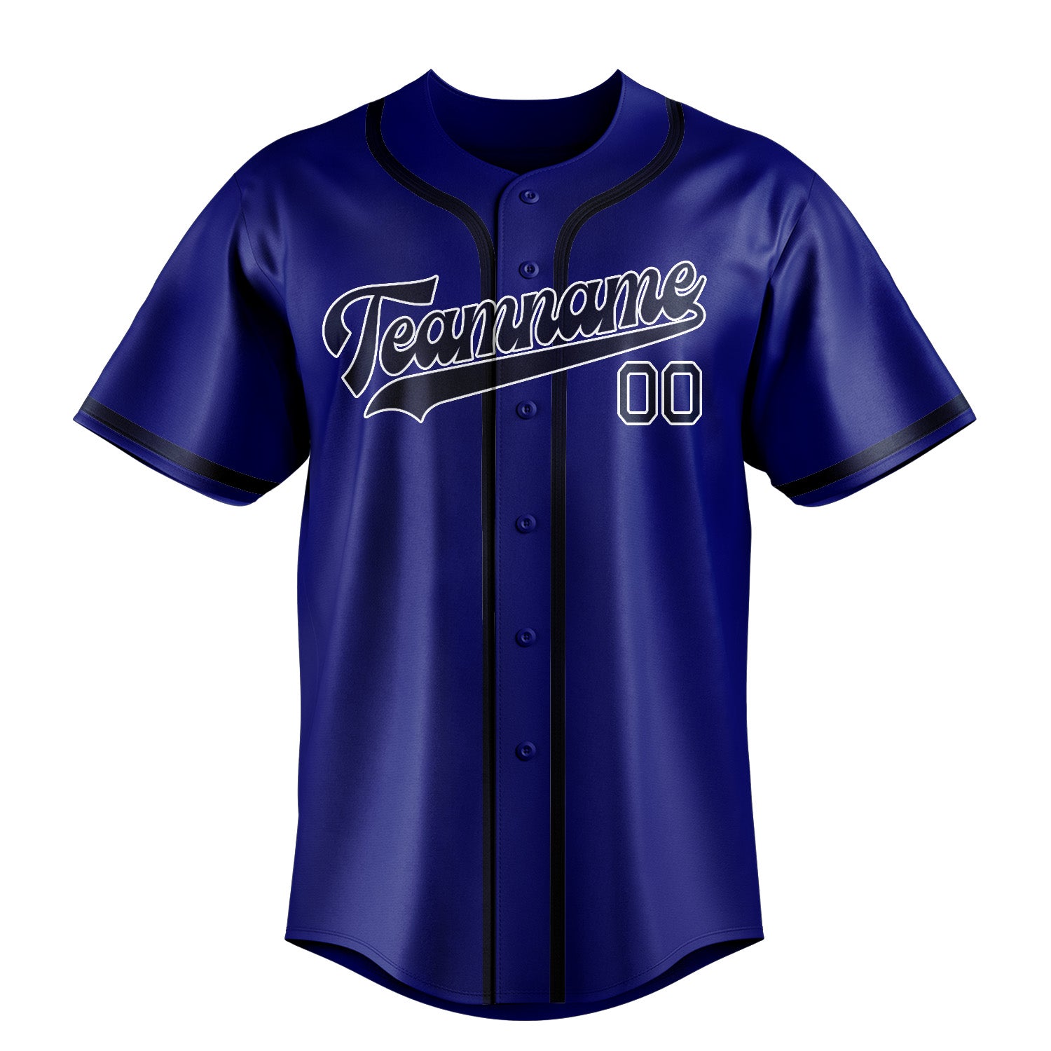 Custom Sky Blue Blue Baseball Jersey