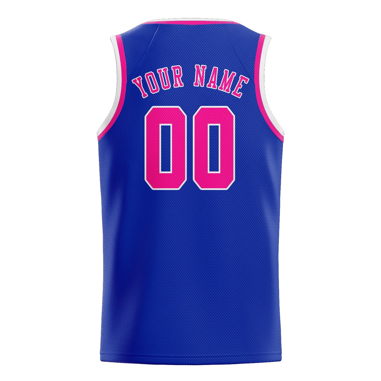 Custom Sky Blue Pink Basketball Jersey