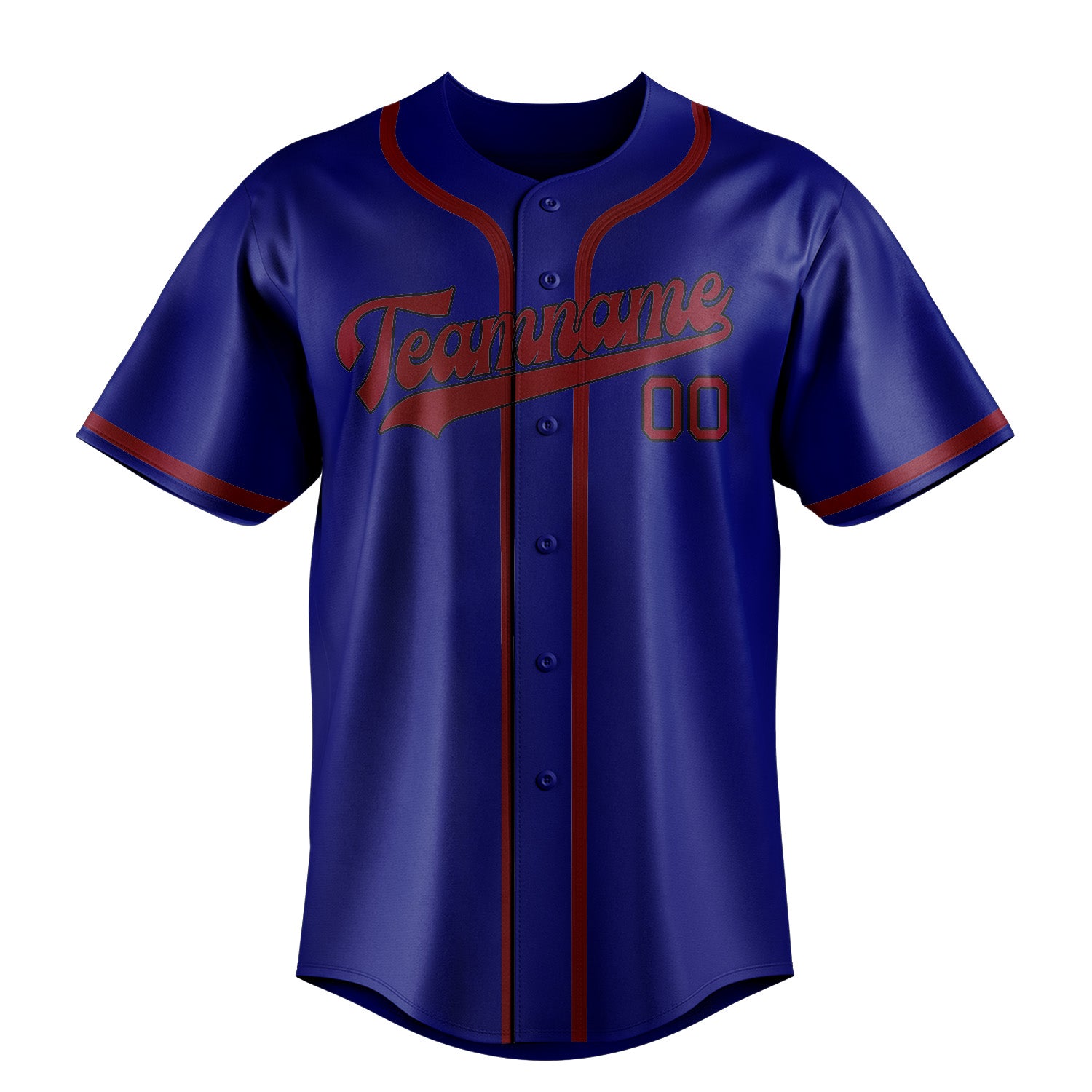Custom Sky Blue Crimson Red Baseball Jersey