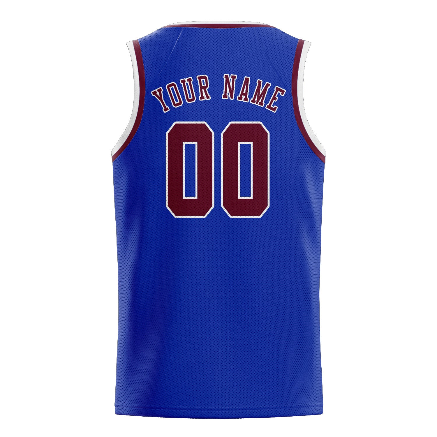 Custom Sky Blue Crimson Red Basketball Jersey