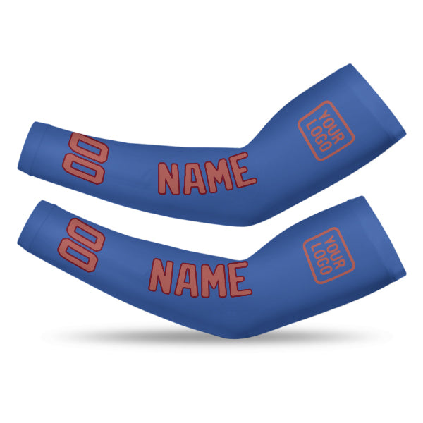 Custom Sky Blue Copper Rose Arm Sleeve