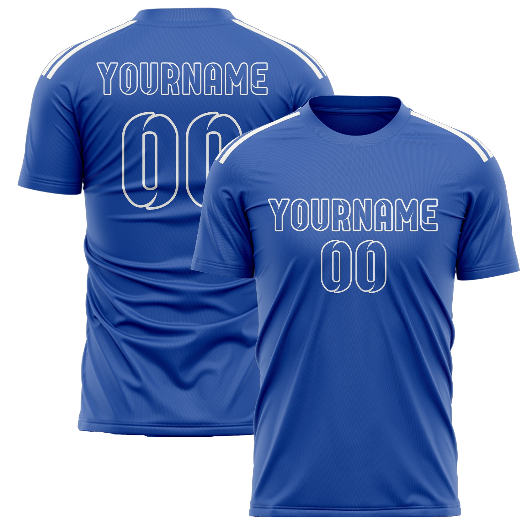 Custom Sky Blue Sky Blue Soccer Jersey