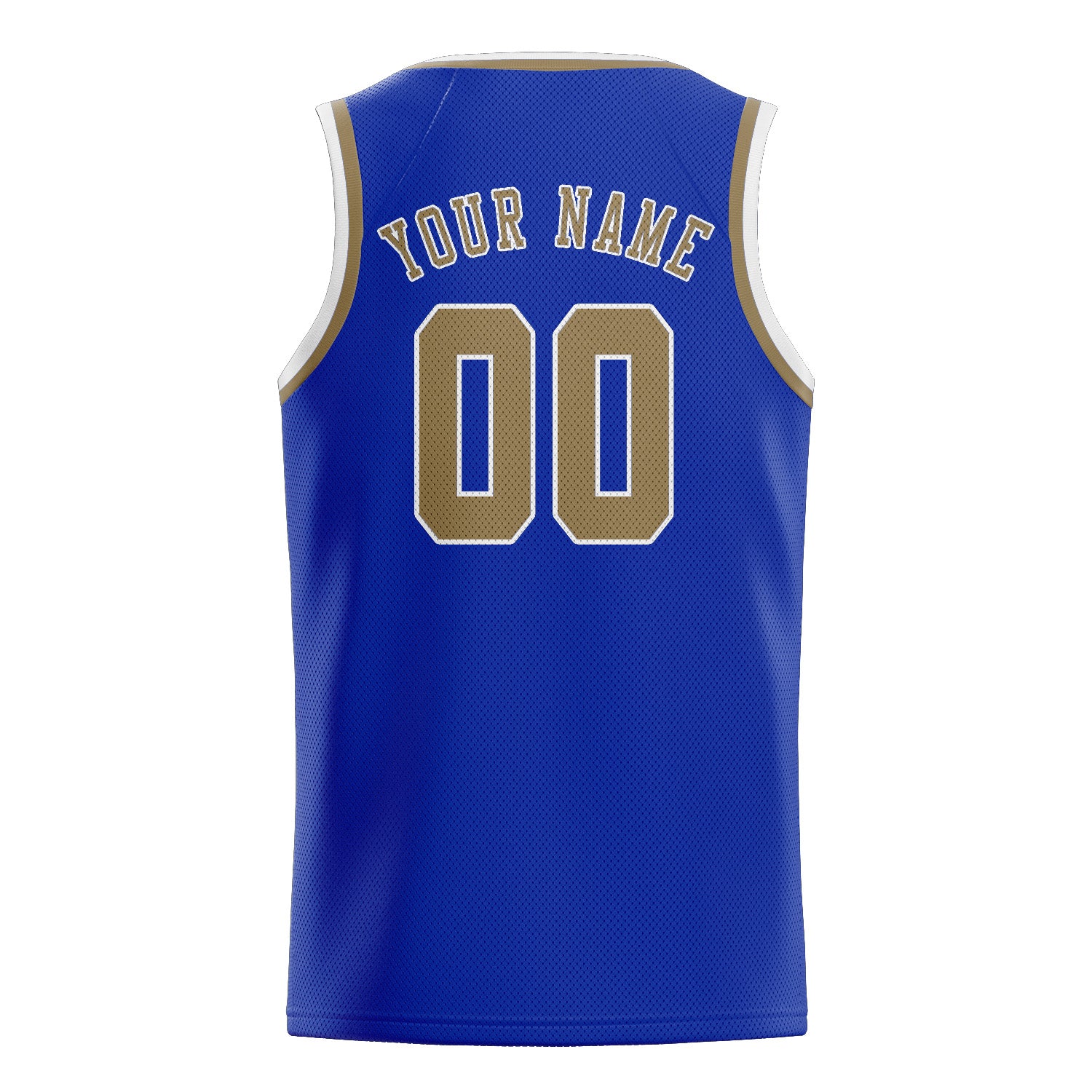 Custom Sky Blue Light Khaki Basketball Jersey