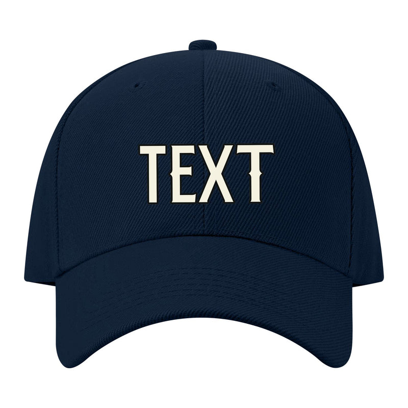 Custom Navy Light Purple Hat 09B21703