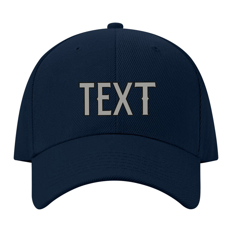 Custom Navy Light Green Hat 09B21704