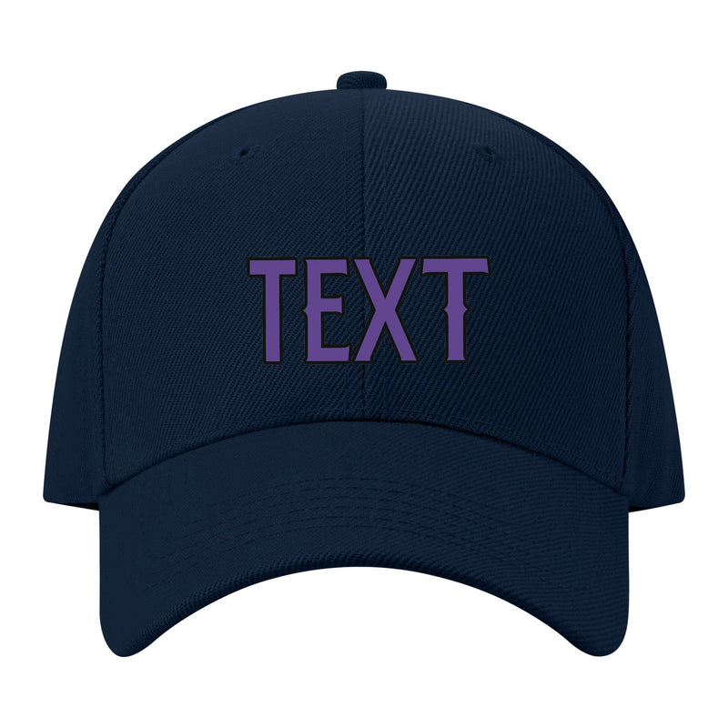 Custom Navy Yellow Hat 09B21723