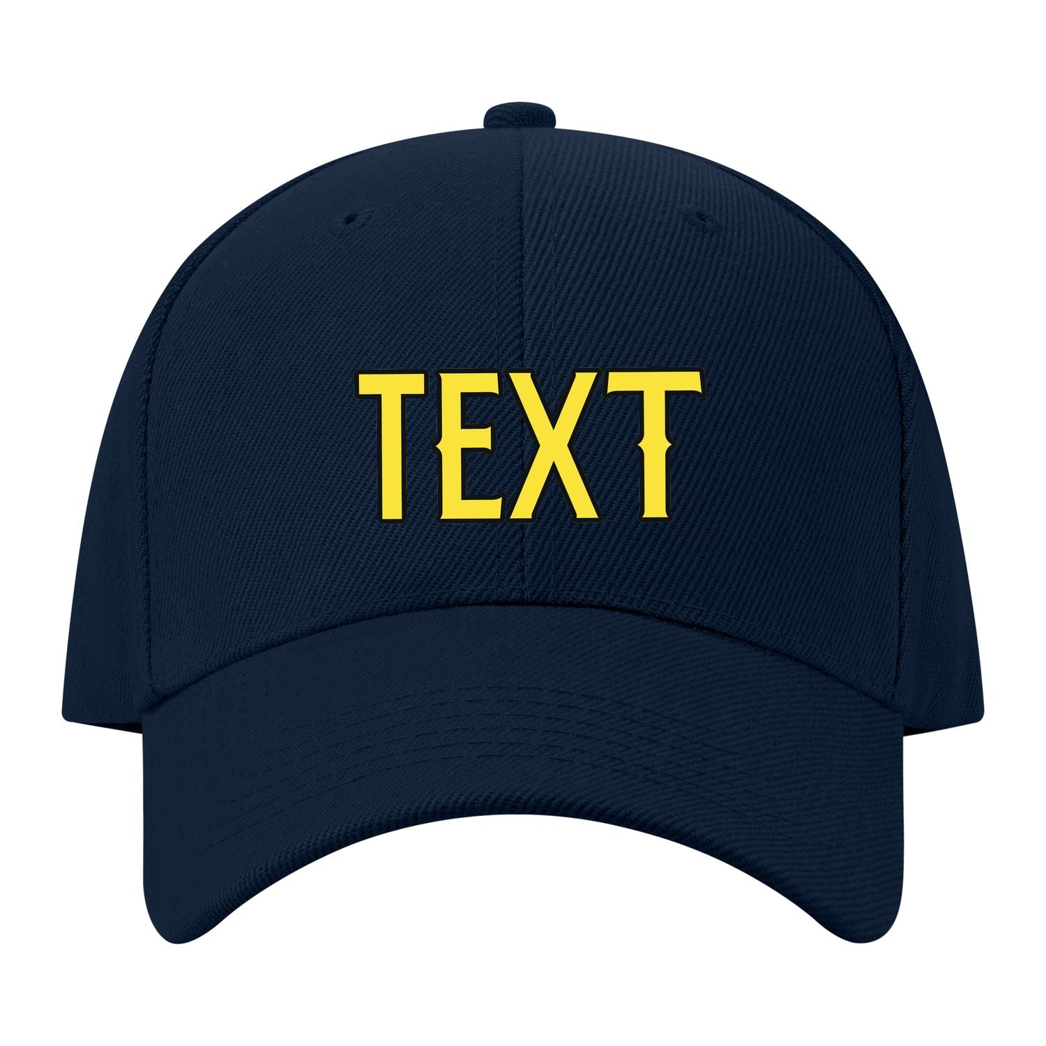Custom Navy Light Coral Red Hat 09B21726