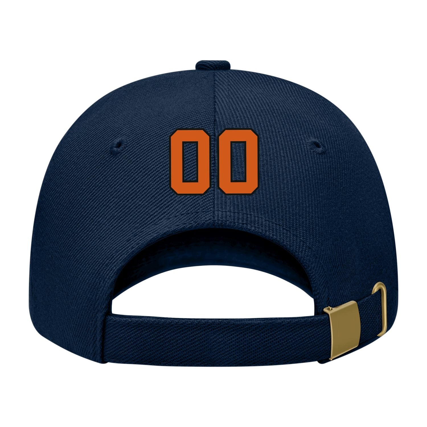 Custom Navy Blue Green Hat 09B21728