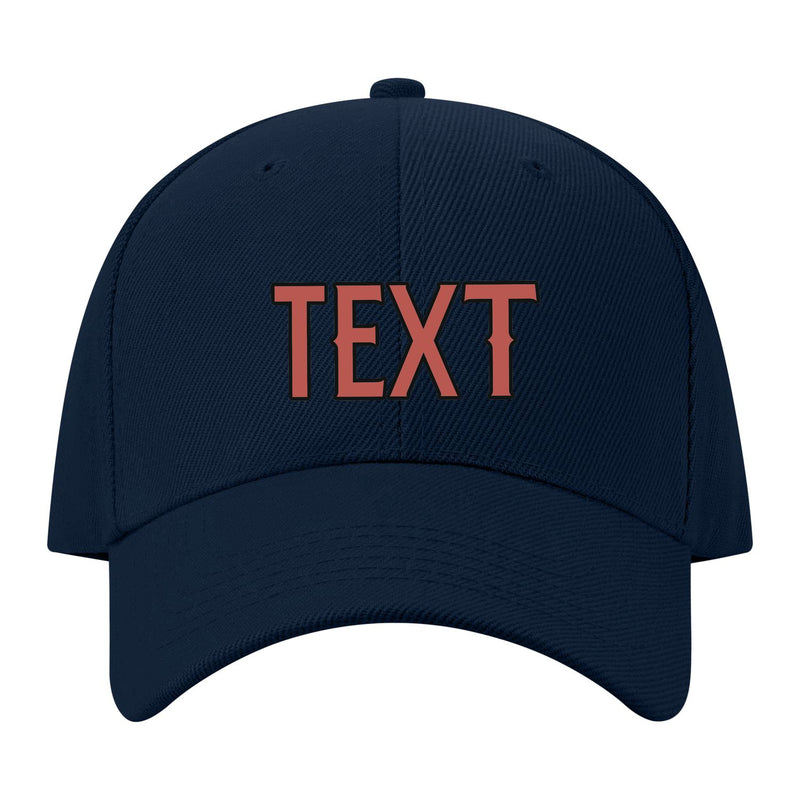 Custom Navy Emerald Green Hat 09B21729