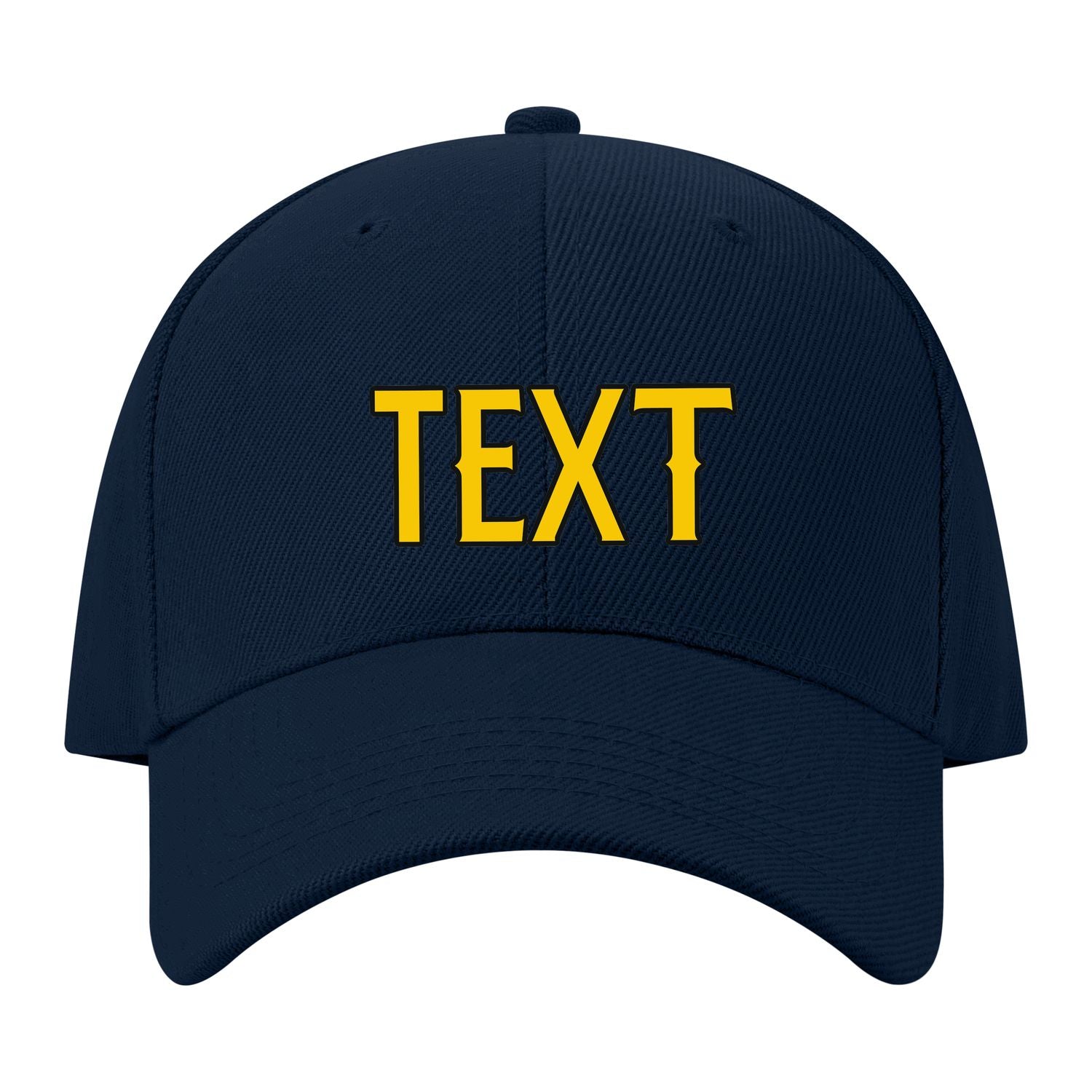 Custom Navy Peach Powder Hat 09B21730