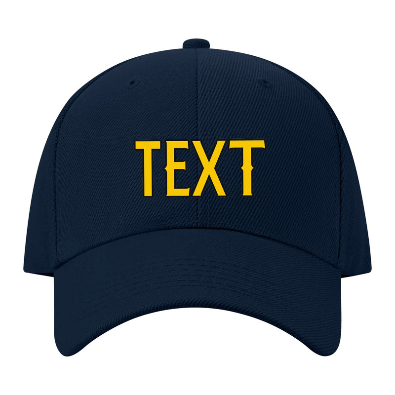 Custom Navy Peach Powder Hat 09B21730